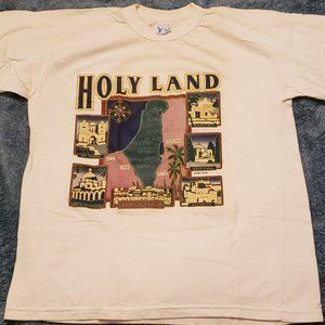 Vtg "Holy Land" t-shirt size M